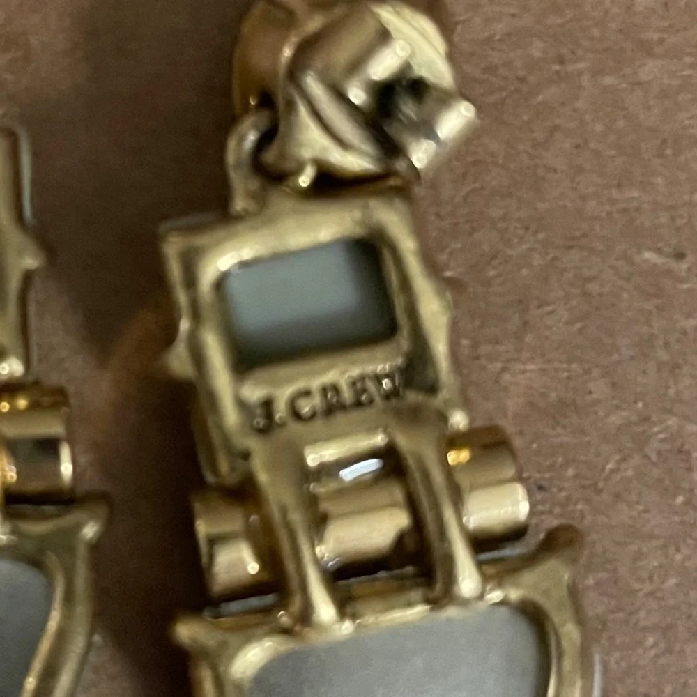JCrew gemstone earrings